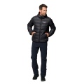 Jack Wolfskin Winter-Daunenjacke Helium (sehr warm, winddicht, leicht, PFC-frei) phantomgrau Herren